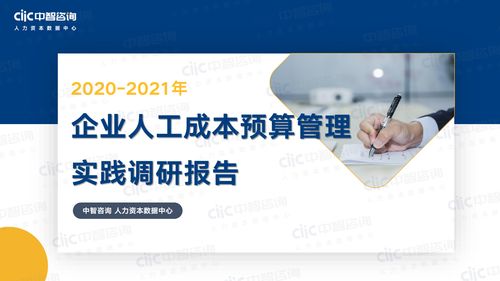 中智咨詢 2021年企業人工成本預算管理實踐調研報告